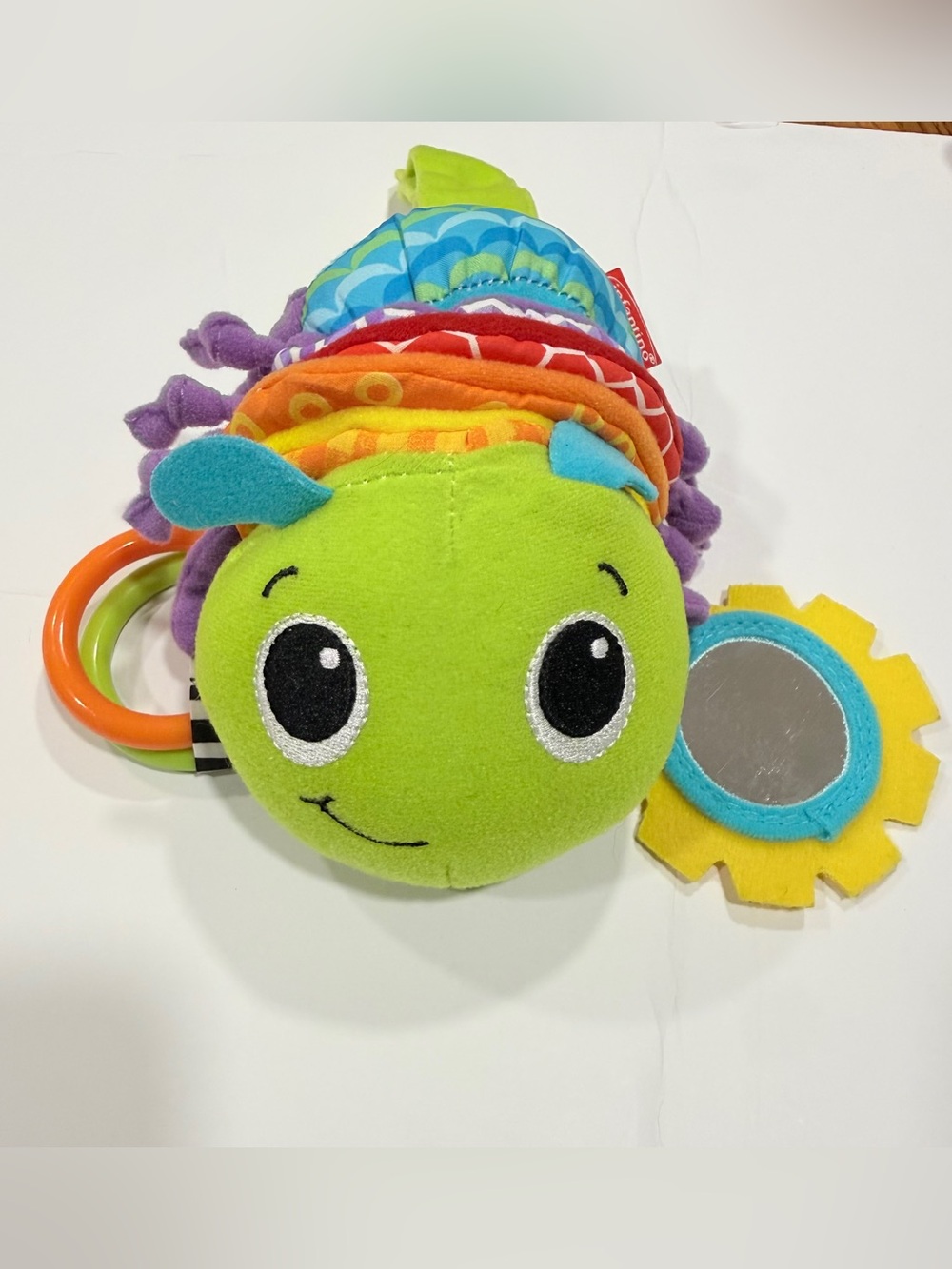 Infantino Baby Caterpillar Worm Musical Hug & Tug Toy Bug Stroller Car Seat